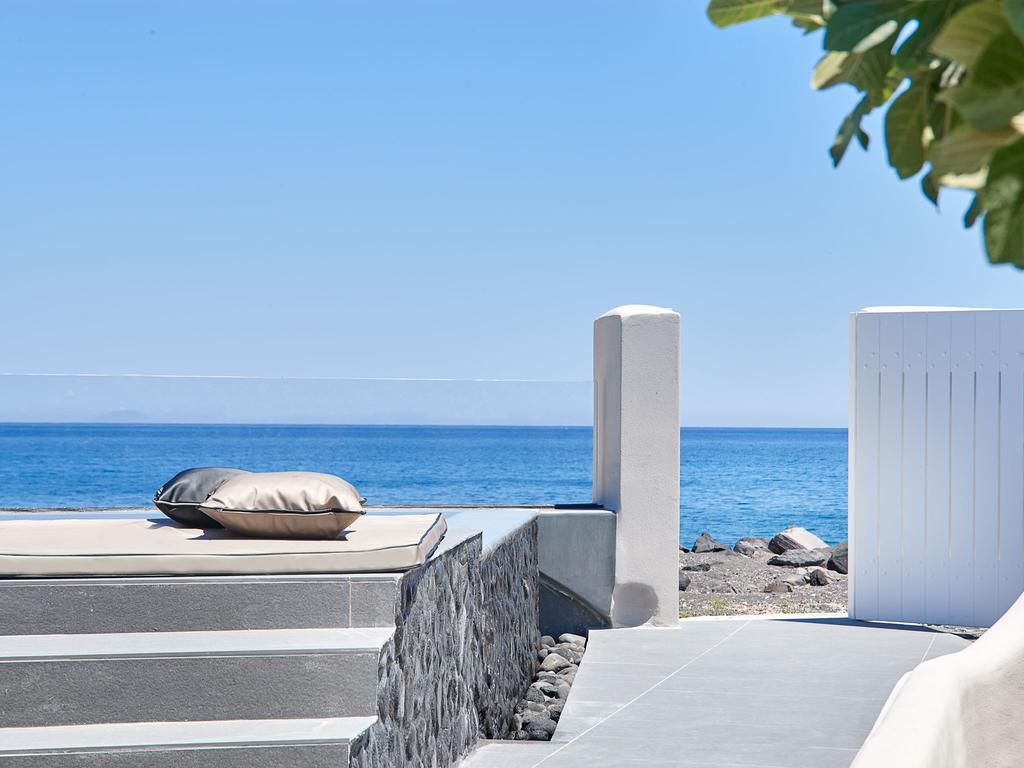 Incognito Beach Villa Santorini Kamári Exteriér fotografie