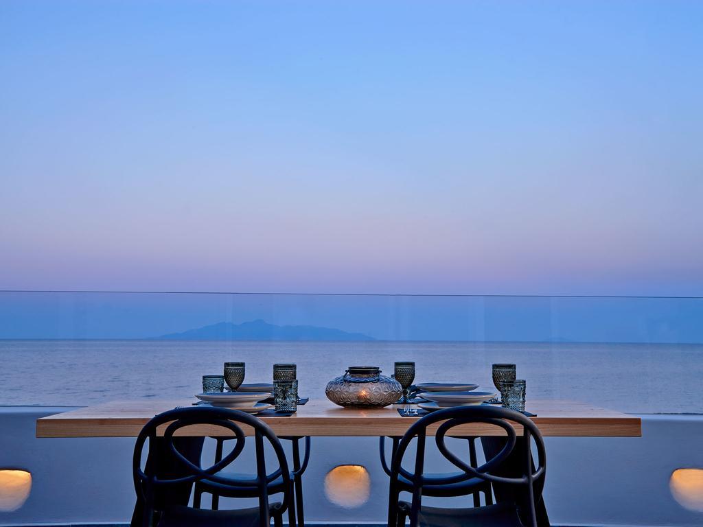 Incognito Beach Villa Santorini Kamári Exteriér fotografie