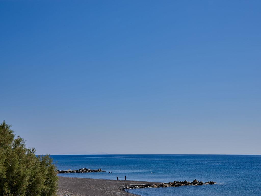 Incognito Beach Villa Santorini Kamári Exteriér fotografie